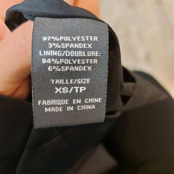 Suzy Shier Bustier Black Satin Dress Size XS - Picture 7 of 7